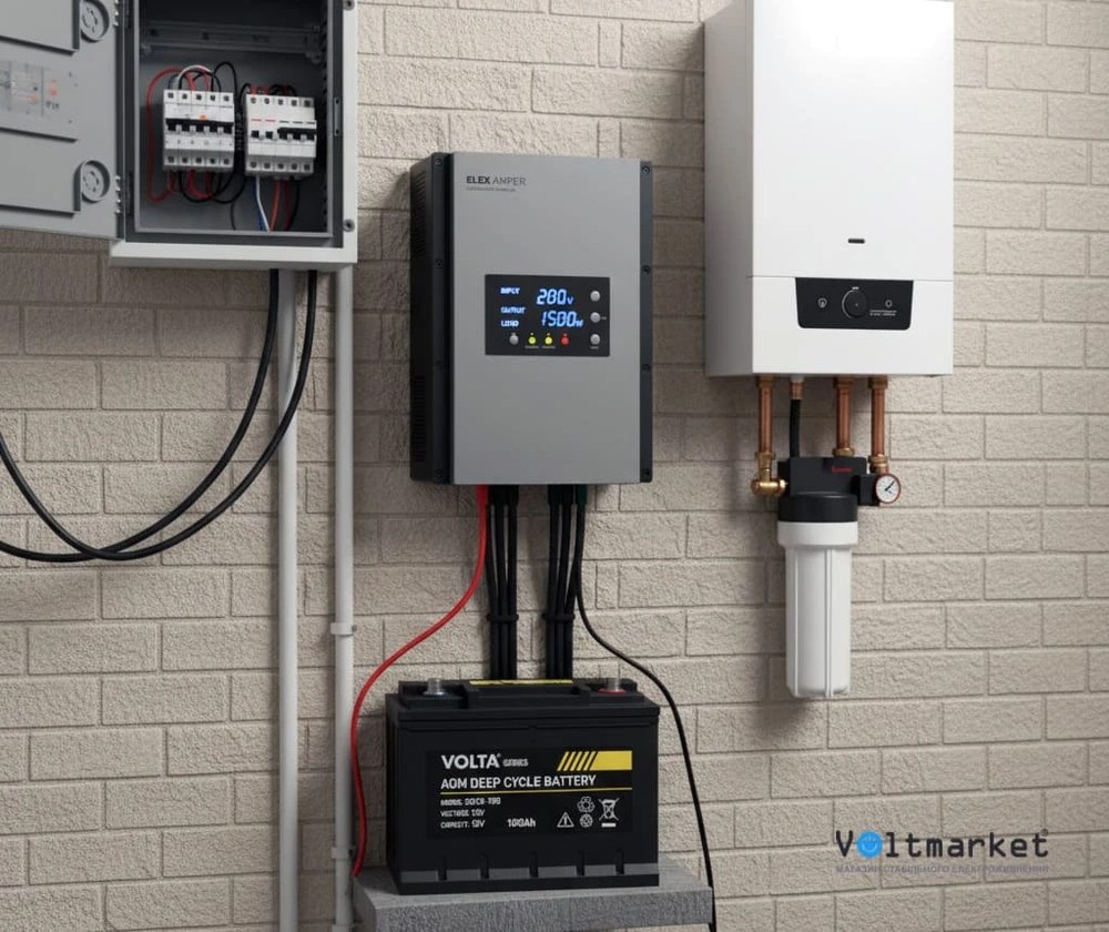 Навіщо потрібен блок безперебійного живлення для котла Навіщо потрібен блок безперебійного живлення для котла